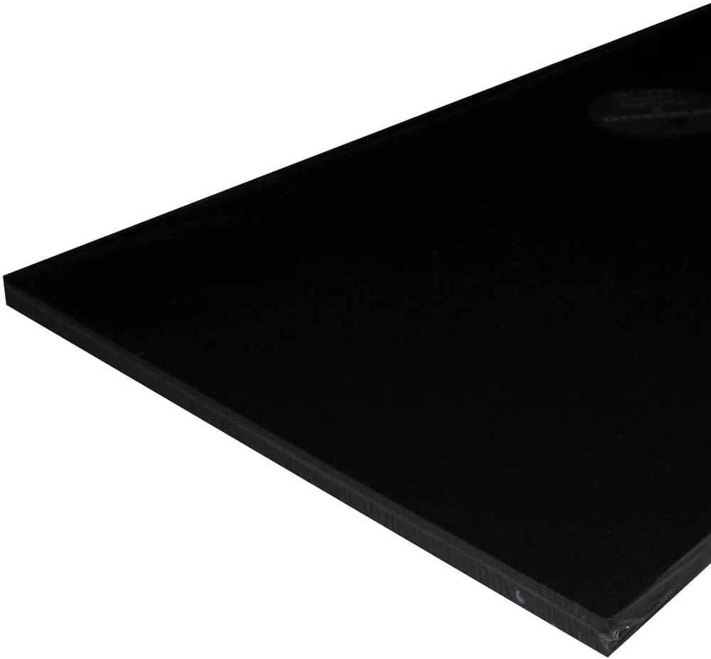 TACO Marine Lumber - 12" x 27" x 1/2" - Black Starboard