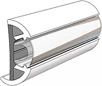 TACO Marine V11-9990WCM60-2 SuproFlex Rub Rail Kit - 60' x 2" x 29/32", Frosty White