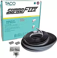 TACO Marine V11-9990BBK80-2 SuproFlex Rub Rail Kit - 80' x 2" x 29/32", Black