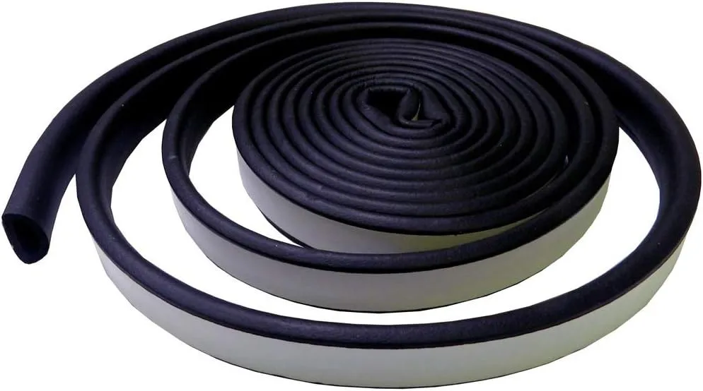 TACO Marine V30-0113B10-1 Weather Seal Tape - 3/16" x 3/8" x 10', Black