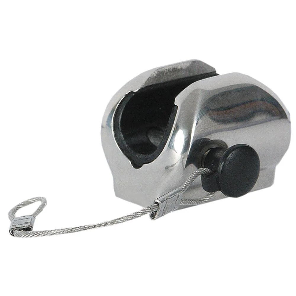 TACO Metals Taco Flat Deck Hinge w/Pin & Lanyard - Fits 7/8" Tube