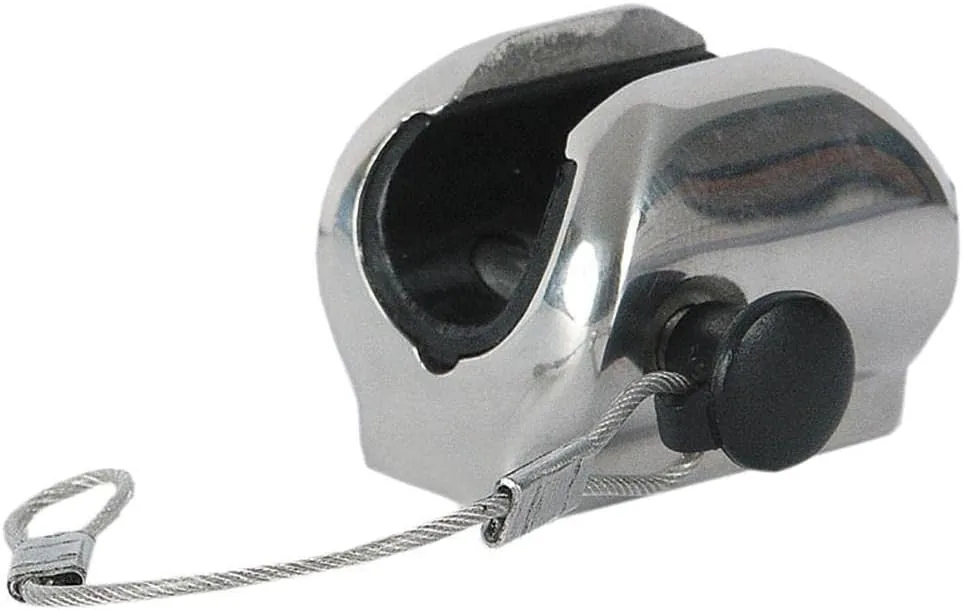 TACO Metals Taco Flat Deck Hinge w/Pin & Lanyard - Fits 7/8" Tube