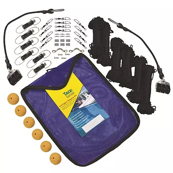 TACO METALS Taco Marine RK-0003PB Premium Triple Braid Rigging Kit