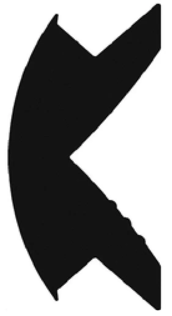 Taco Metal Vinyl Insert BK 5/8 x 5/16 50ft Black - V12-0342BKA50-