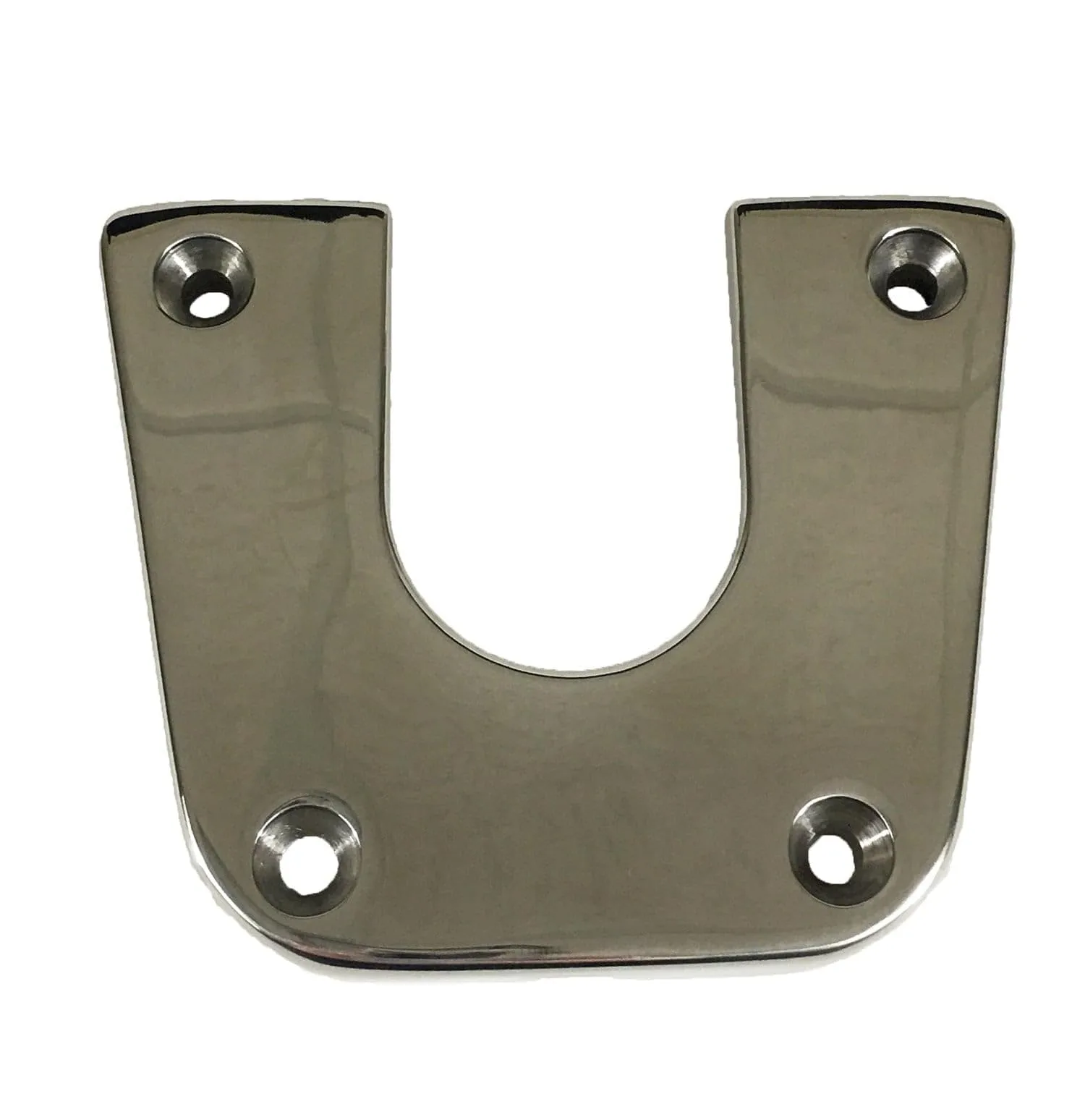 TACO Stainless Steel Side Mount Receptor for Table Pedestal System, Removable Bracket