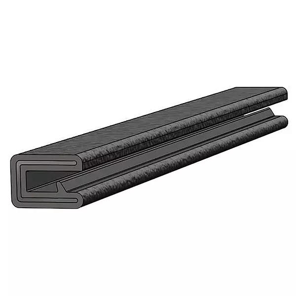 TACO Metals Taco Marine V30-1008B25-1 Flex Trim - 1/2" x 25' with 1/4" Opening, Black