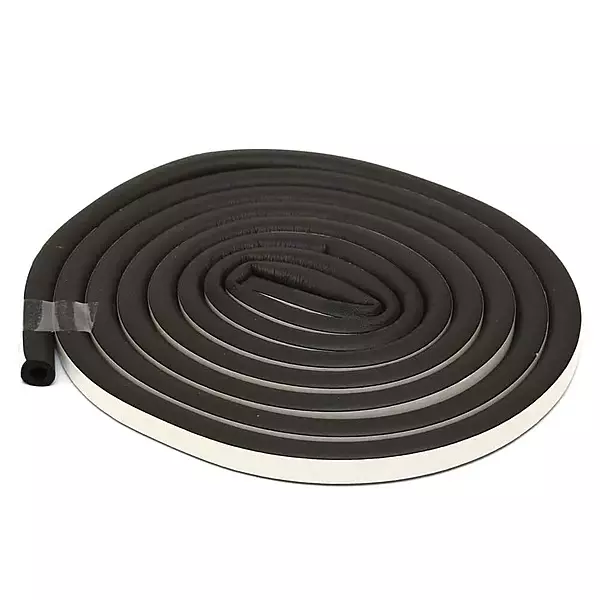 TACO Weather Seal - 10'L x 1/2"W x 1/2"H - Black