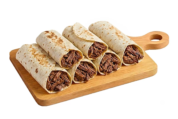 Tacos de Deshebrada 6 piezas