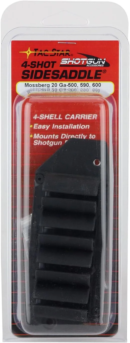 TacStar 4 Shot Sidesaddle Black