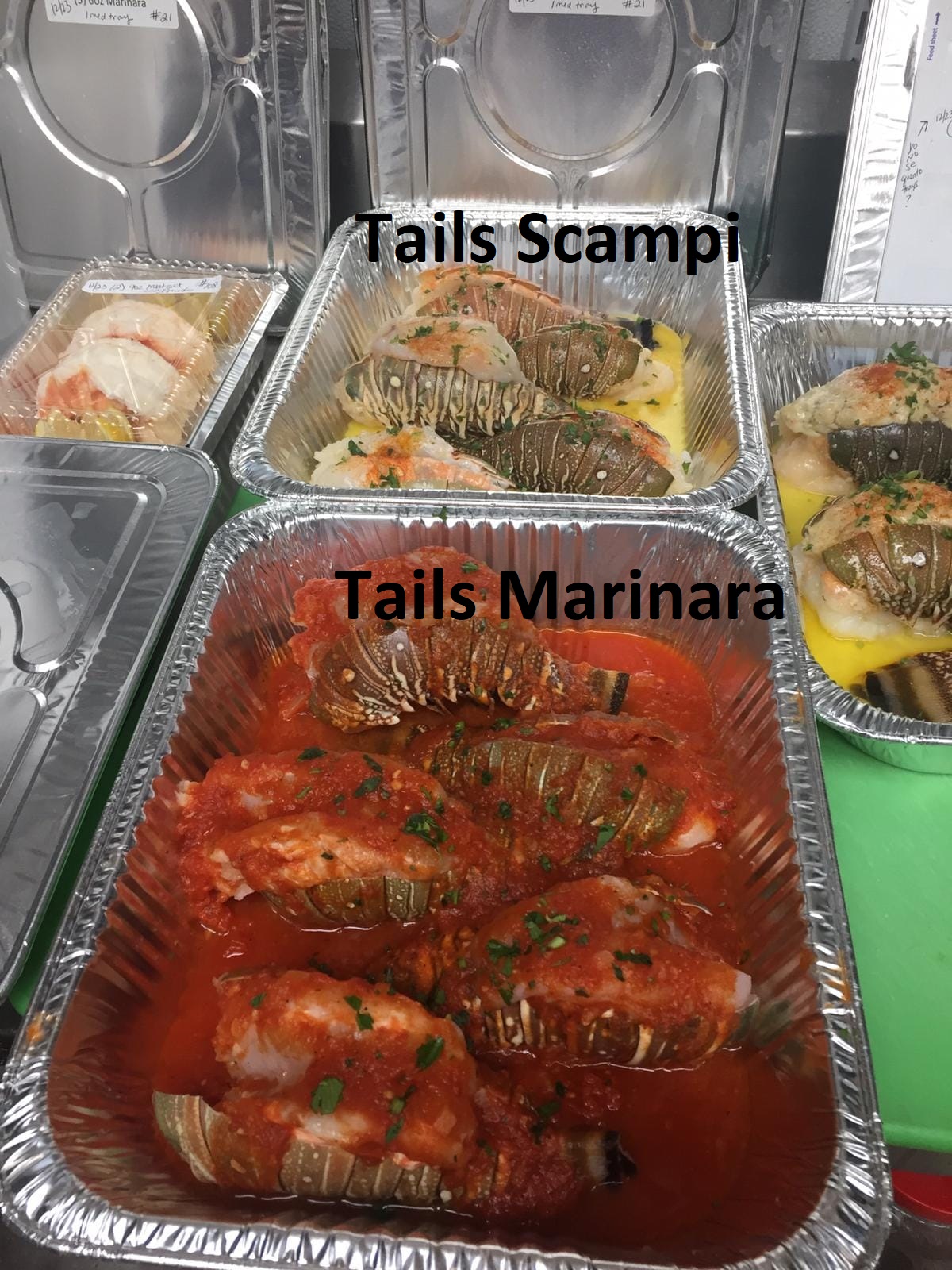 Prepared Lobster Tails