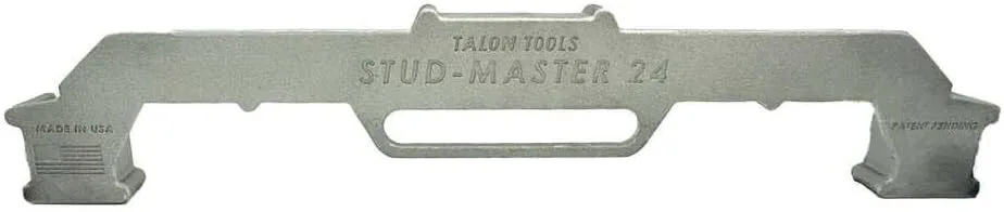 Stud Master 24-MADE IN USA- PATENT PENDING-Inch On-Center Stud Layout Tool - Precision Wall Stud Framing Tool