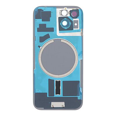 Tapa Trasera con Iman MagSafe y Lente de Cámara para iPhone 15 Amarillo Tapa Trasera con Iman MagSafe y Lente de Cámara para iPhone 15 Amarillo