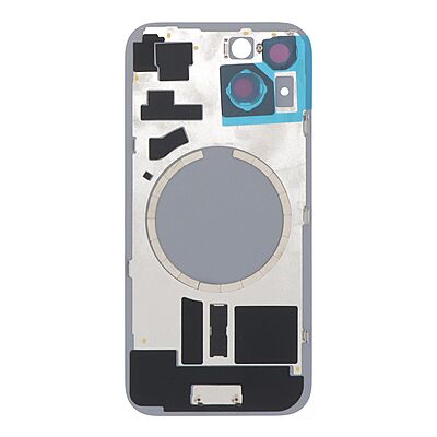 Tapa Trasera con Iman MagSafe y Lente de Cámara para iPhone 15 Azul Tapa Trasera con Iman MagSafe y Lente de Cámara para iPhone 15 Azul