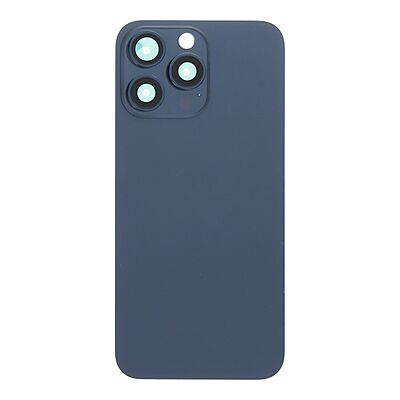 Tapa Trasera con Iman MagSafe y Lente de Cámara para iPhone 15 pro max Titanio Azul Tapa Trasera con Iman MagSafe y Lente de Cámara para iPhone 15 pro max Titanio Azul