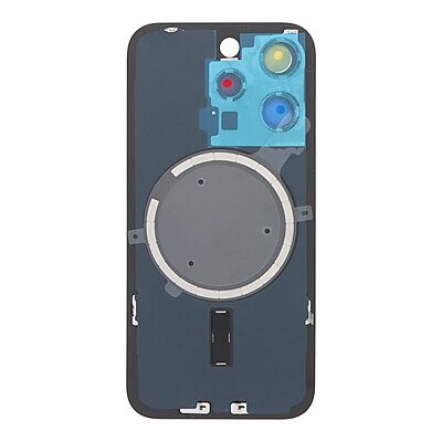 Tapa Trasera con Iman MagSafe y Lente de Cámara para iPhone 15 Pro Titanio Azul Tapa Trasera con Iman MagSafe y Lente de Cámara para iPhone 15 Pro Titanio Azul