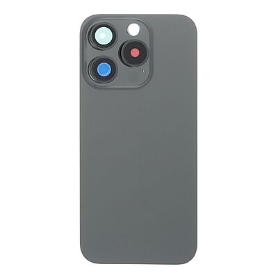 Tapa Trasera con Iman MagSafe y Lente de Cámara para iPhone 15 Pro Titanio Negro Tapa Trasera con Iman MagSafe y Lente de Cámara para iPhone 15 Pro Titanio Negro