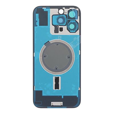 Tapa Trasera con Iman MagSafe y Lente de Cámara para iPhone 16 Pro Max Titanio Blanco Tapa Trasera con Iman MagSafe y Lente de Cámara para iPhone 16 Pro Max Titanio Blanco