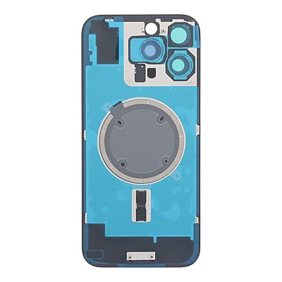Tapa Trasera con Iman MagSafe y Lente de Cámara para iPhone 16 Pro Max Titanio Desierto Tapa Trasera con Iman MagSafe y Lente de Cámara para iPhone 16 Pro Max Titanio Desierto