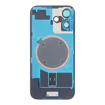 Tapa Trasera con Iman MagSafe y Lente de Cámara para iPhone 16 Verde Azulado Tapa Trasera con Iman MagSafe y Lente de Cámara para iPhone 16 Verde Azulado