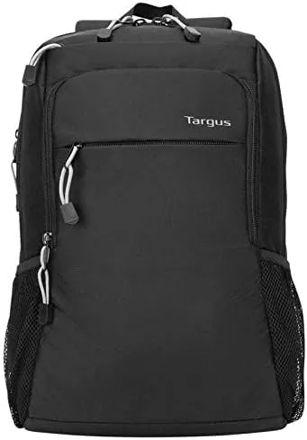Targus TSB968GL 15.6" Intellect Advanced Slim Laptop Backpack - Water-Resistant, Ergonomic, Black