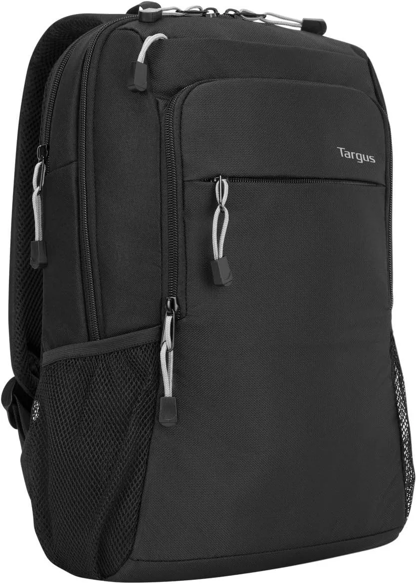 Targus TSB968GL 15.6" Intellect Advanced Slim Laptop Backpack - Water-Resistant, Ergonomic, Black