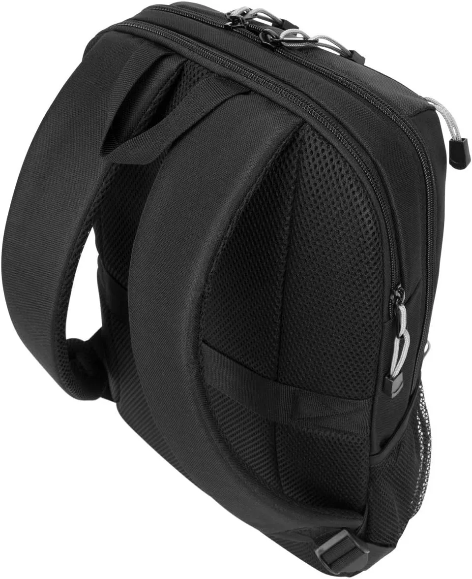 Targus TSB968GL 15.6" Intellect Advanced Slim Laptop Backpack - Water-Resistant, Ergonomic, Black