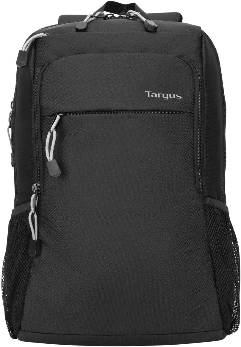 Targus TSB968GL 15.6" Intellect Advanced Slim Laptop Backpack - Water-Resistant, Ergonomic, Black