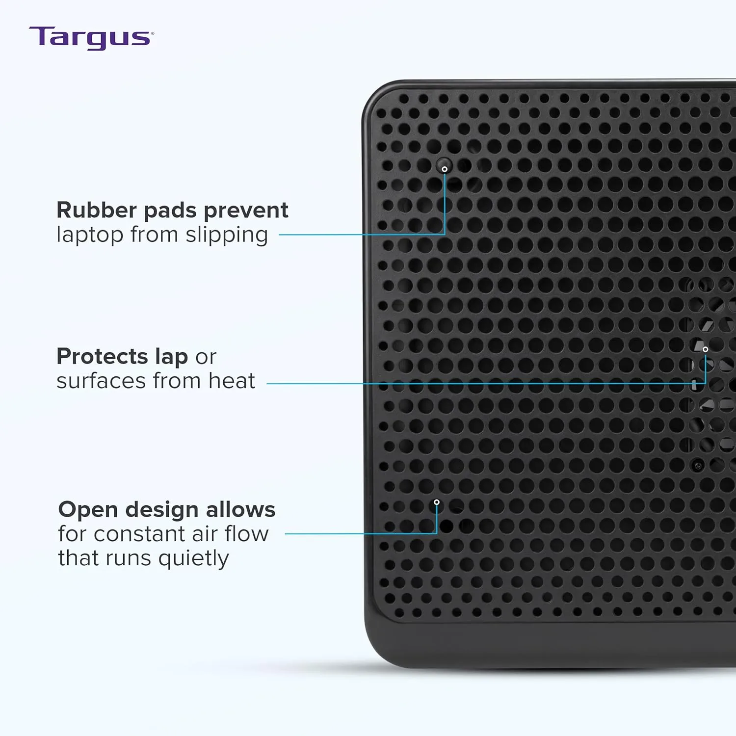 TARGUS 16 Inch Laptop Cooling Pad Chill Mat USB-Powered