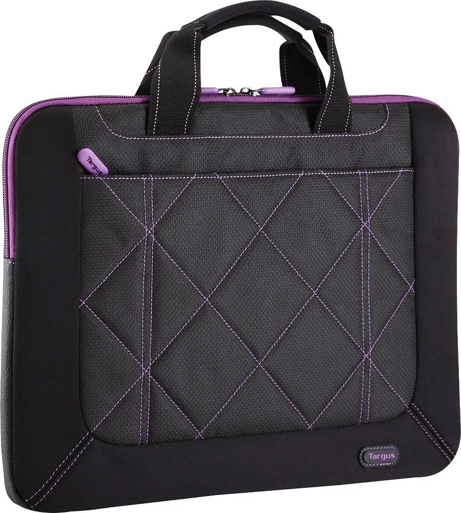 Targus 16-inch Pulse Laptop Sleeve Slipcase - for 16" Laptops, Modern Design, Plush Interior, Womans Computer Bag