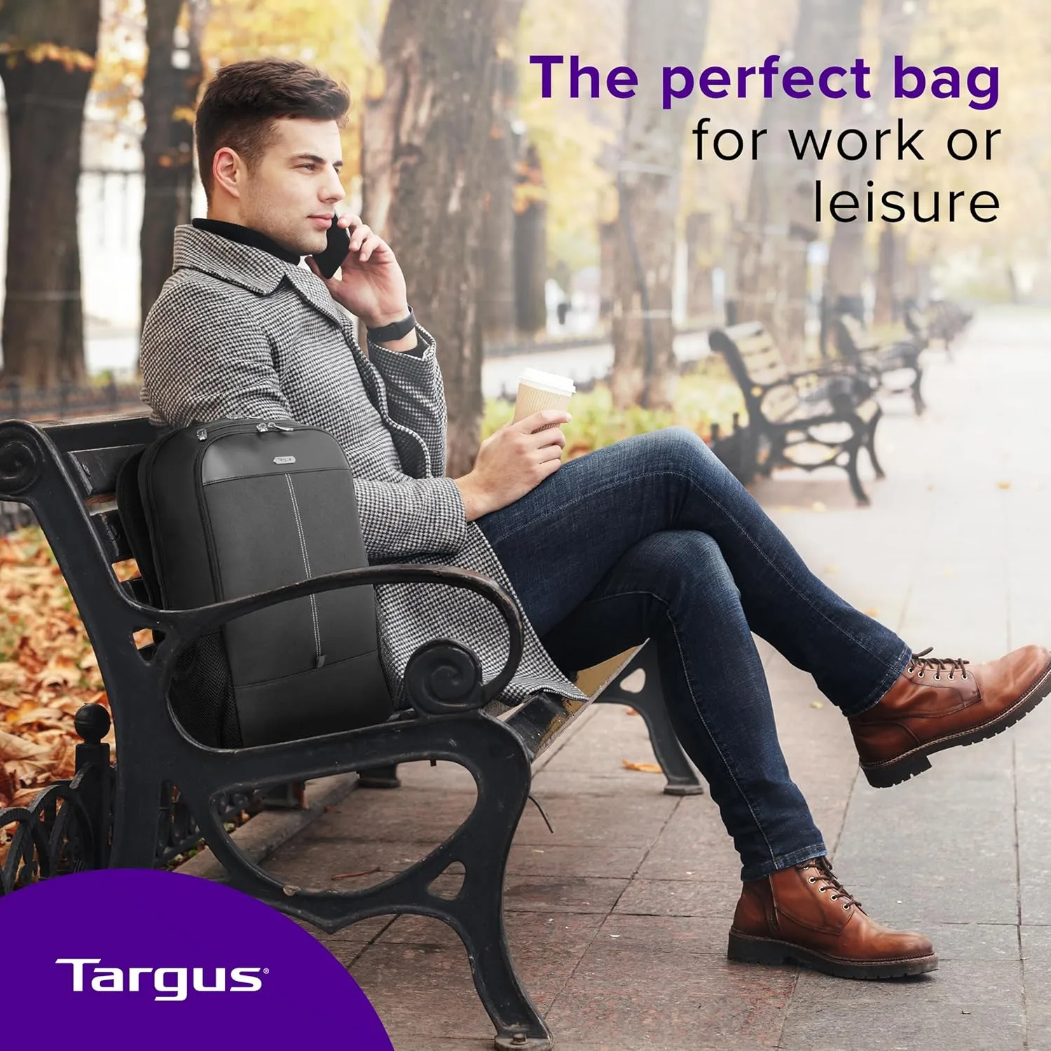 Targus 17 Inch Classic Laptop Backpack - Fits Most Laptops up to 17", Padded Travel Backpack for Business Commuters, College, and Travel (TBB944GL)