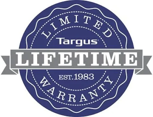 Targus Neoprene Slipcase Sleeve with Shoulder Strap for 17-Inch Laptops, Black with Blue Accents (CVR217)