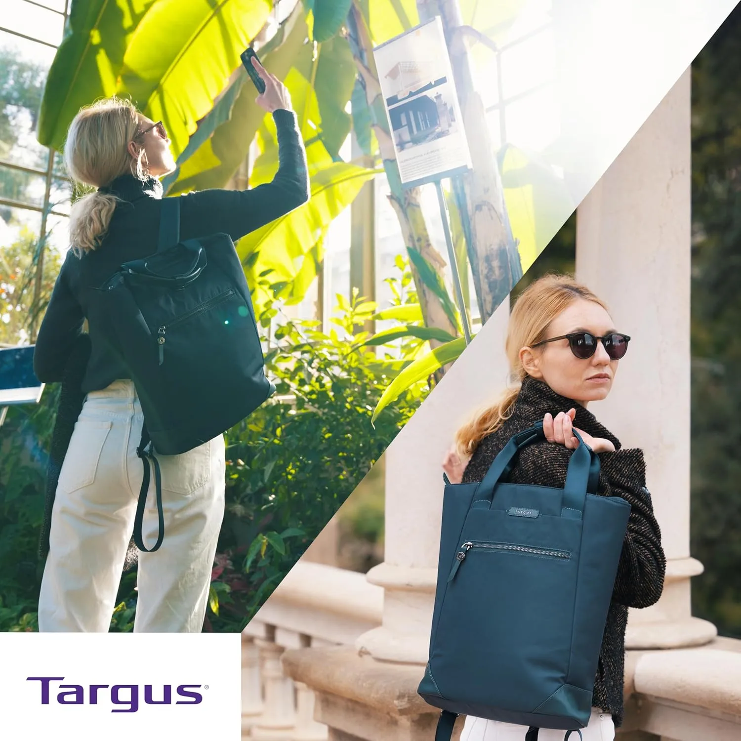 Targus Avila Convertible Tote/Backpack for 15–16” Laptops – Midnight