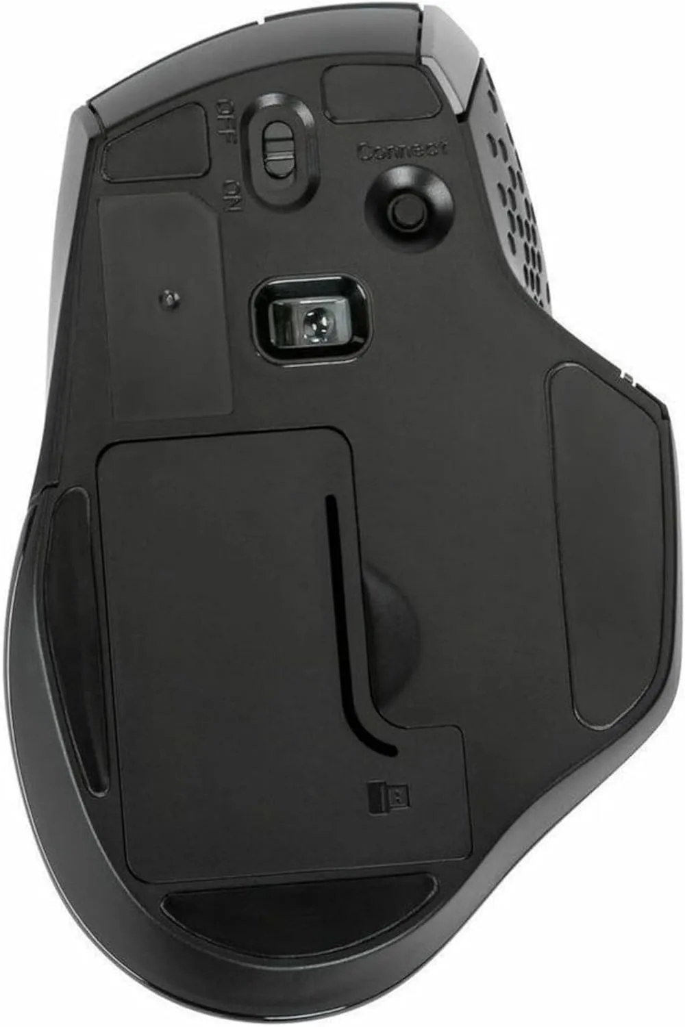 Targus Bluetrace Wireless Ergonomic Mouse, 2.4GHz Connection with USB and Laser Precision, 7 Functional Buttons