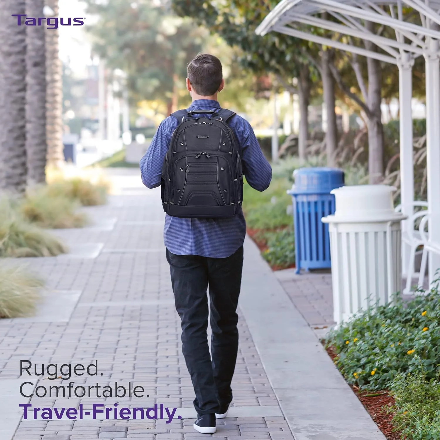 Targus Drifter Essentials Laptop Backpack, Travel Backpack for Laptops up to 16" Backpack for Men & Women