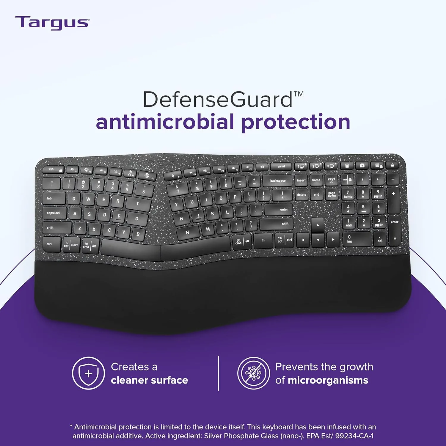 Targus Full-Size Sustainable EcoSmart Bluetooth Keyboard