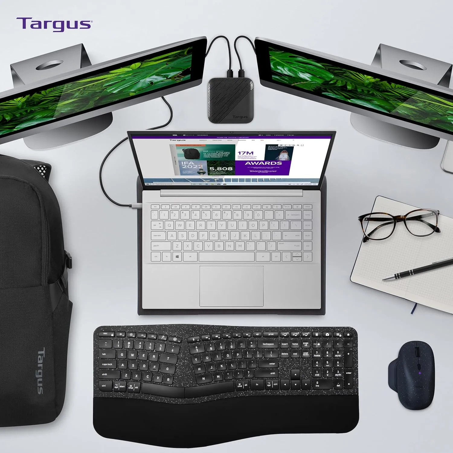Targus Full-Size Sustainable EcoSmart Bluetooth Keyboard