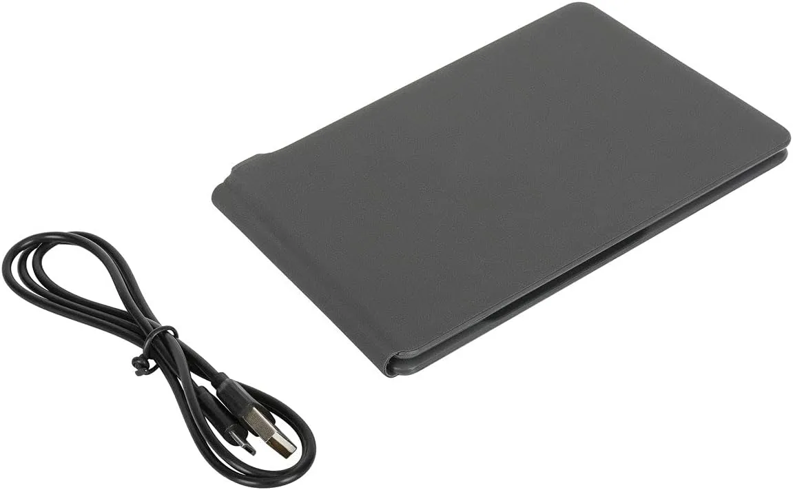 Targus Ergonomic Foldable Bluetooth Antimicrobial Keyboard, Compact, Black (AKF003US)