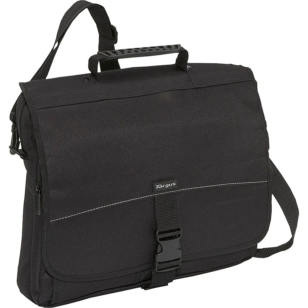 Targus Laptop Carrying Case for 15.6-Inch Laptops Messenger Slim Case for Men and Women, Bags for HP, Microsoft, Dell