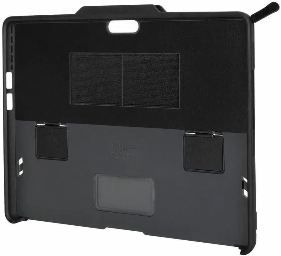Targus Protect Case for Microsoft Surface Pro 9, Rugged Drop-Tested Protection with Kickstand, Stylus Holder, and Precise Cutouts for Ports, Black (THD918GLZ)