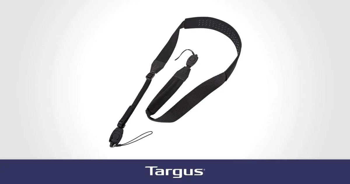 Targus SafePort Rugged Case Shoulder Strap, Black (THA101GLZ)
