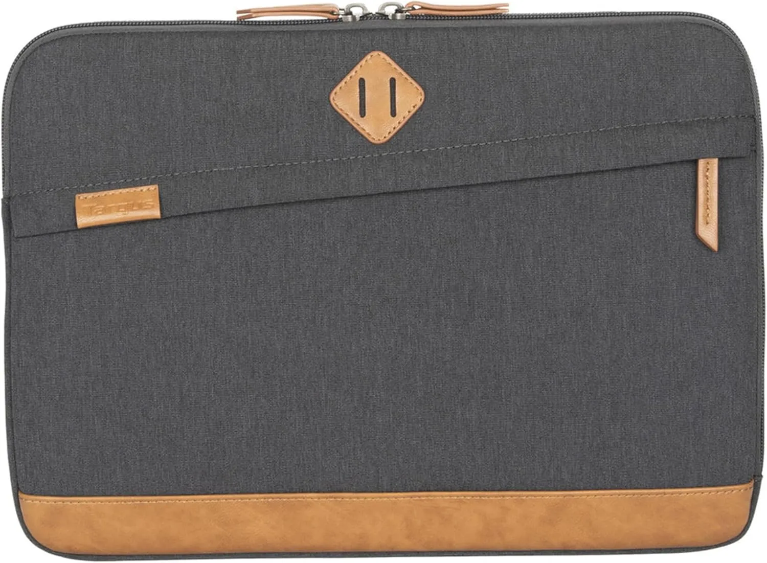 Targus Strata III Laptop Sleeve for 14in Laptops, Gray/Brown