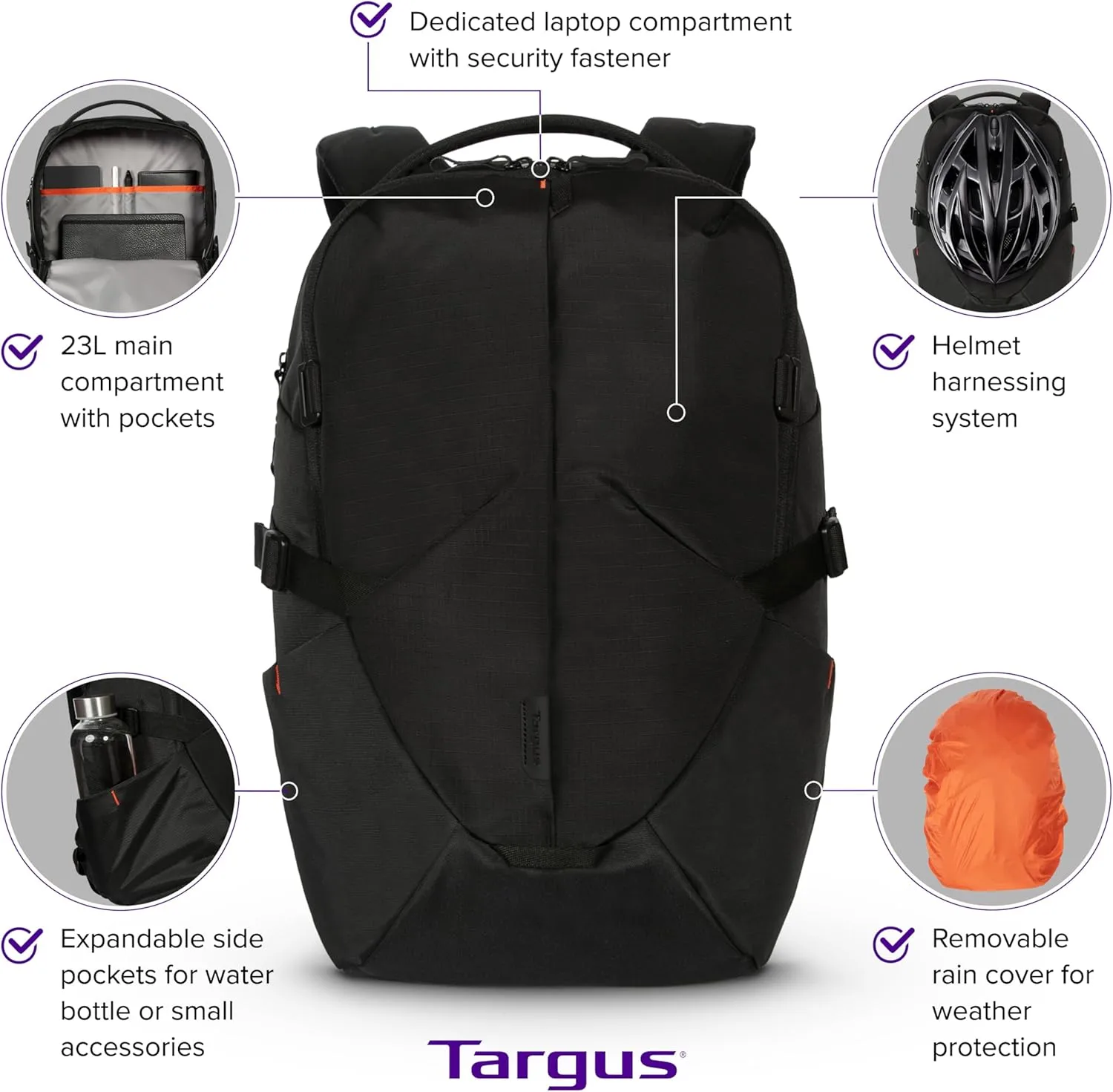 Targus 15-16" Terra EcoSmart Laptop Backpack