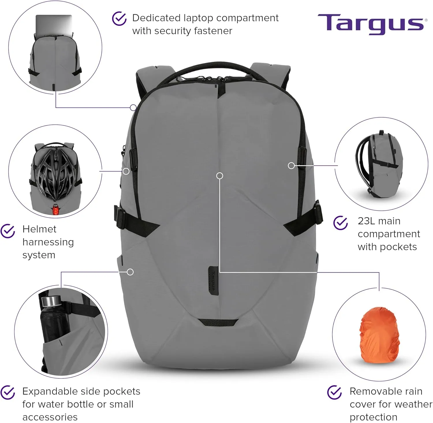 Targus 15-16" Terra EcoSmart Laptop Backpack