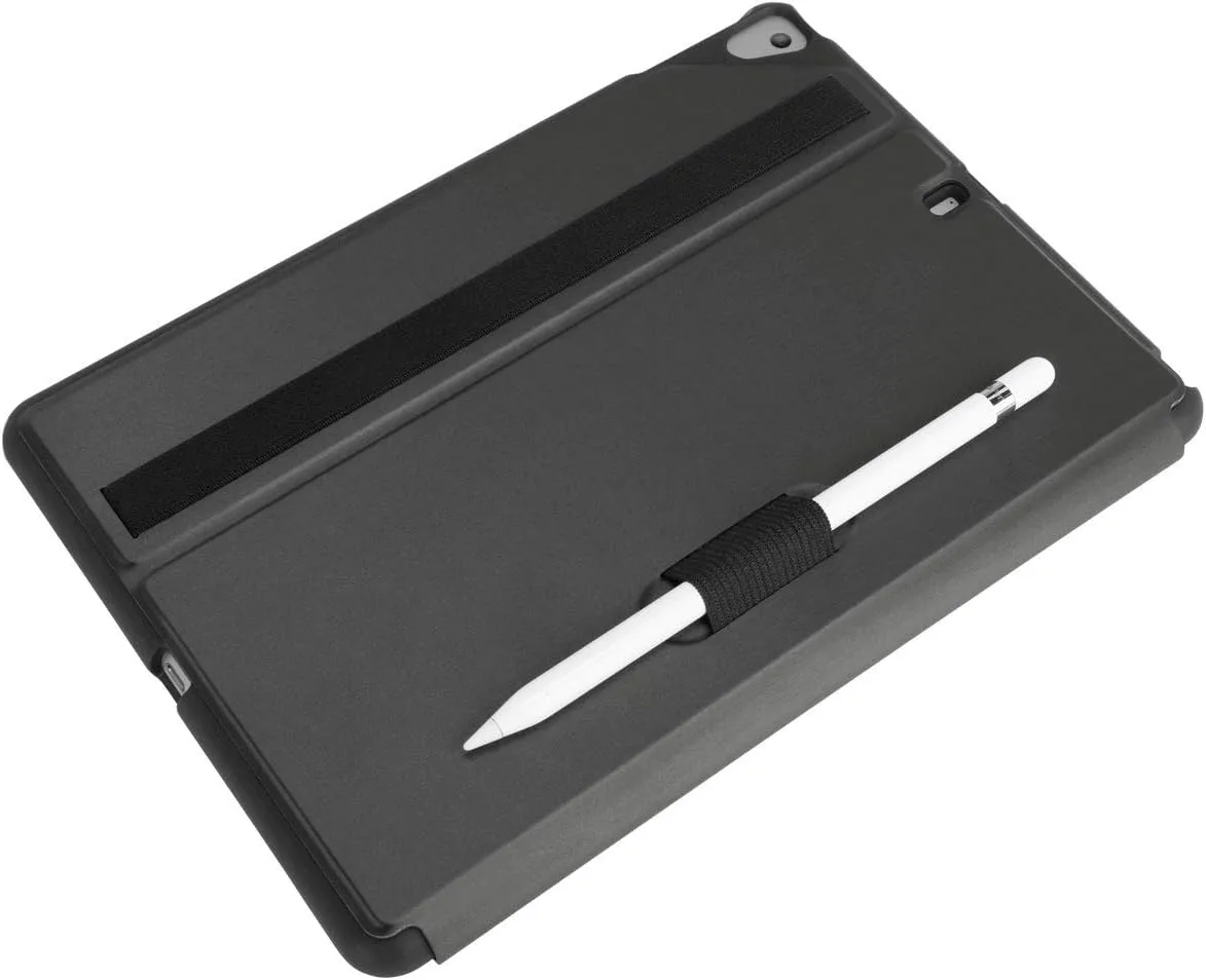 Targus Click-in Case for iPad (7th gen.) 10.2-Inch, iPad Air 10.5-Inch, and iPad Pro 10.5-Inch, Black (THZ850GL) All iPad