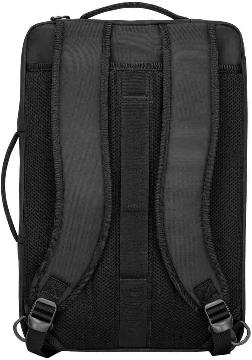 Targus Urban Convertible Backpack Designed for Business Traveler fits up to 15.6-Inch Laptop/Notebook, Black (TBB595GL)