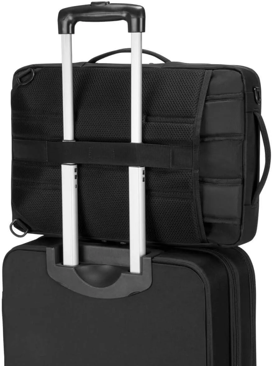 Targus Urban Convertible Backpack Designed for Business Traveler fits up to 15.6-Inch Laptop/Notebook, Black (TBB595GL)