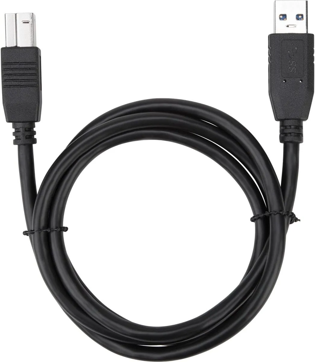 Targus USB 3.0 A to B Cable for Use with Targus Universal Laptop Docking Stations ACP71 and ACP77, 1 Meter (ACC987USX)