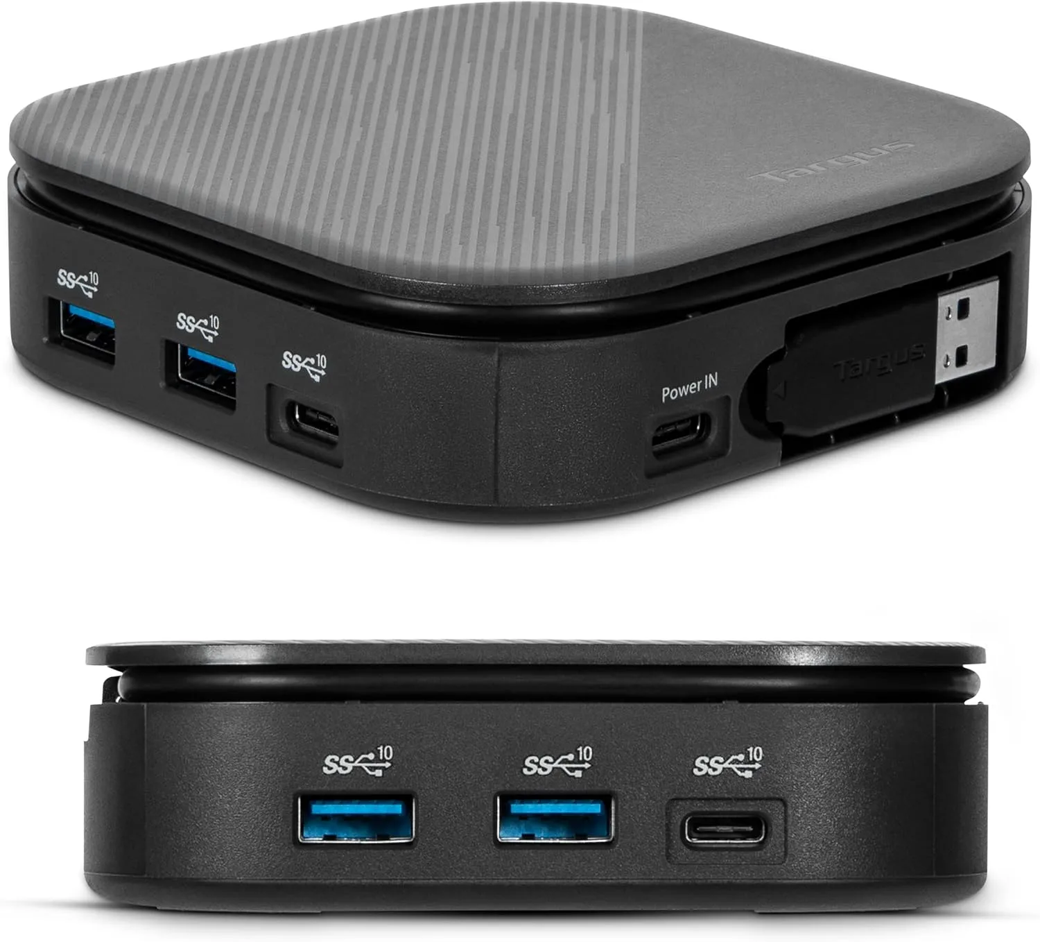 Targus USB-C Universal Dual HD Docking Station with 80W PD Pass-Thru, Docking Station Dual Monitor (HD) or Single Monitor