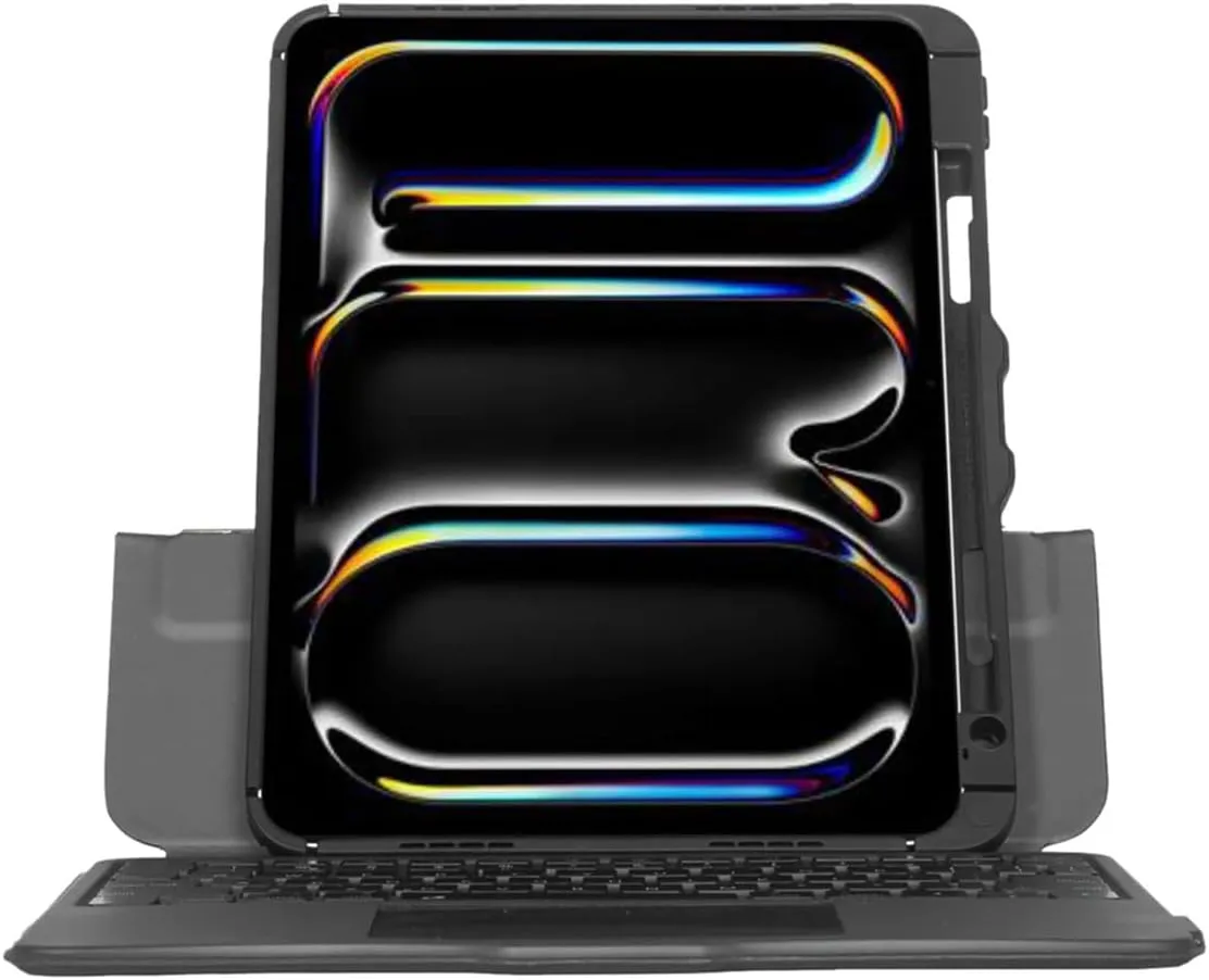 Targus VersaVu Bluetooth Keyboard Case for iPad Pro 11-inch (M4) – 360 Degree Rotation, Backlit Keys, Multi-Touch Trackpad