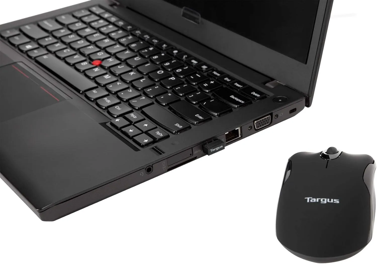 Targus W575 Wireless Optical Mouse, Full Size, Black, AMW575TT